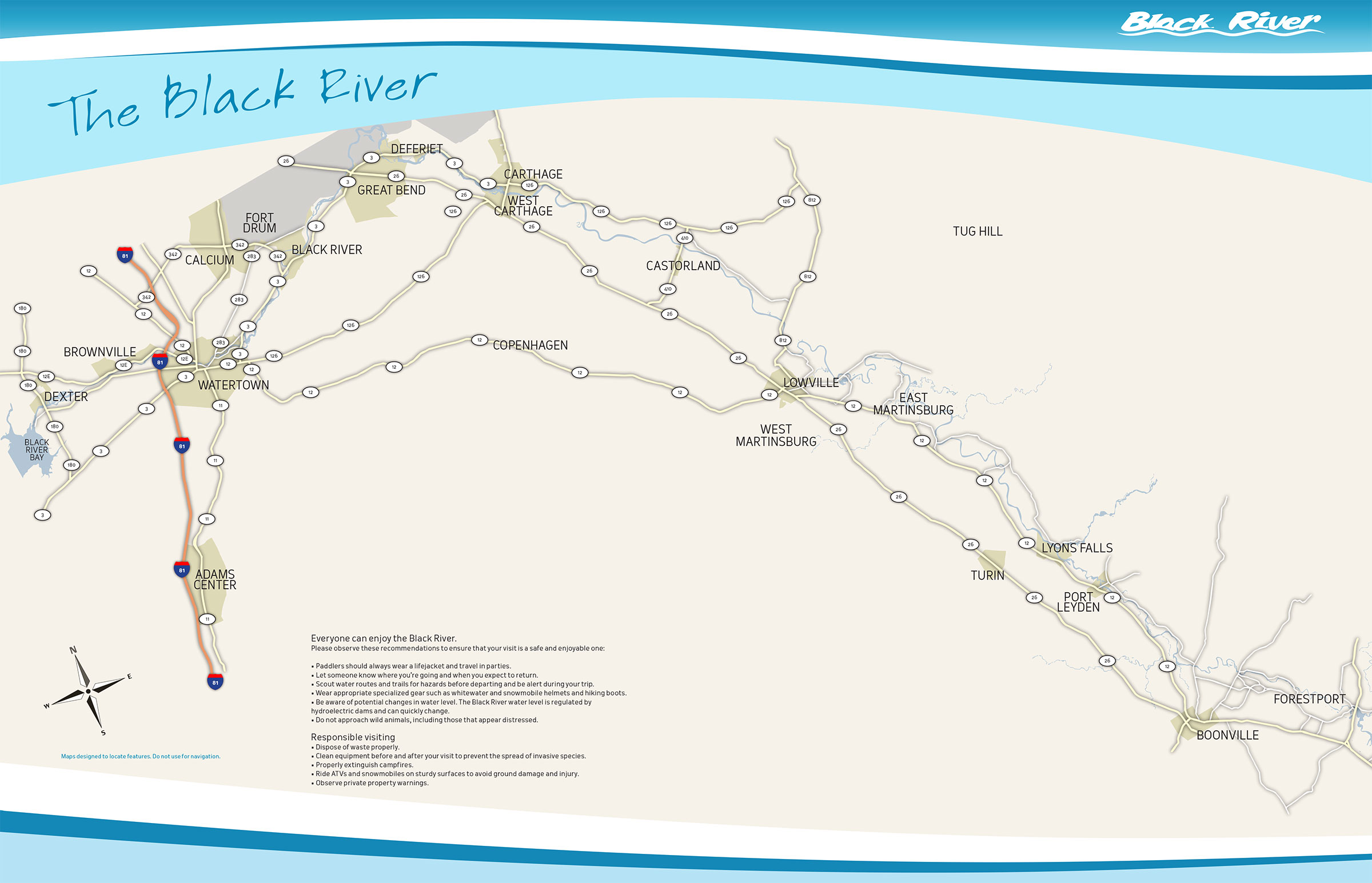 Black River Overview Map